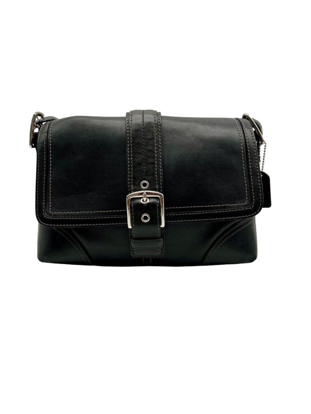 Coach Hampton Buckle Flap Crossbody